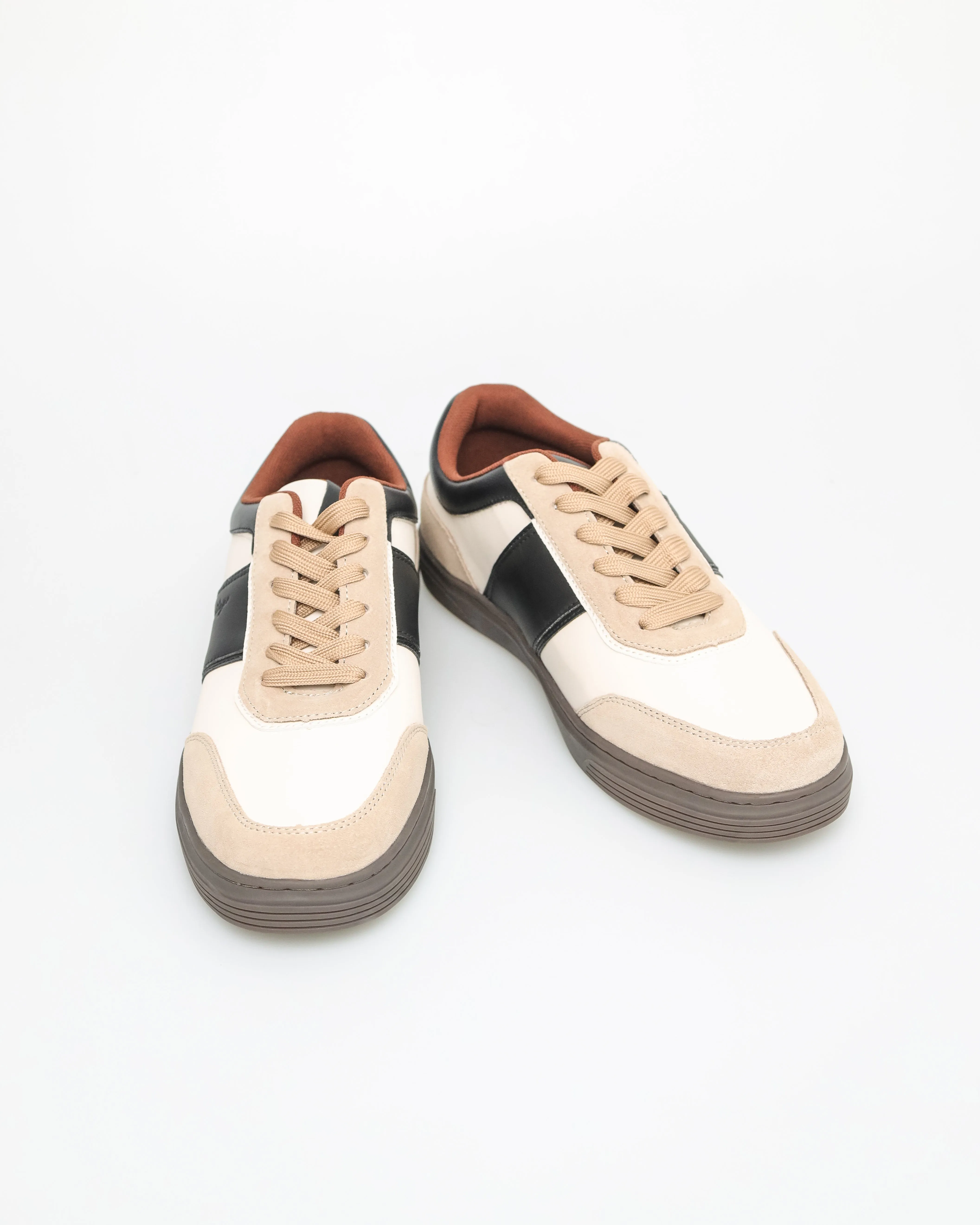 Tomaz C673 Men's Canvas Stripes Sneakers