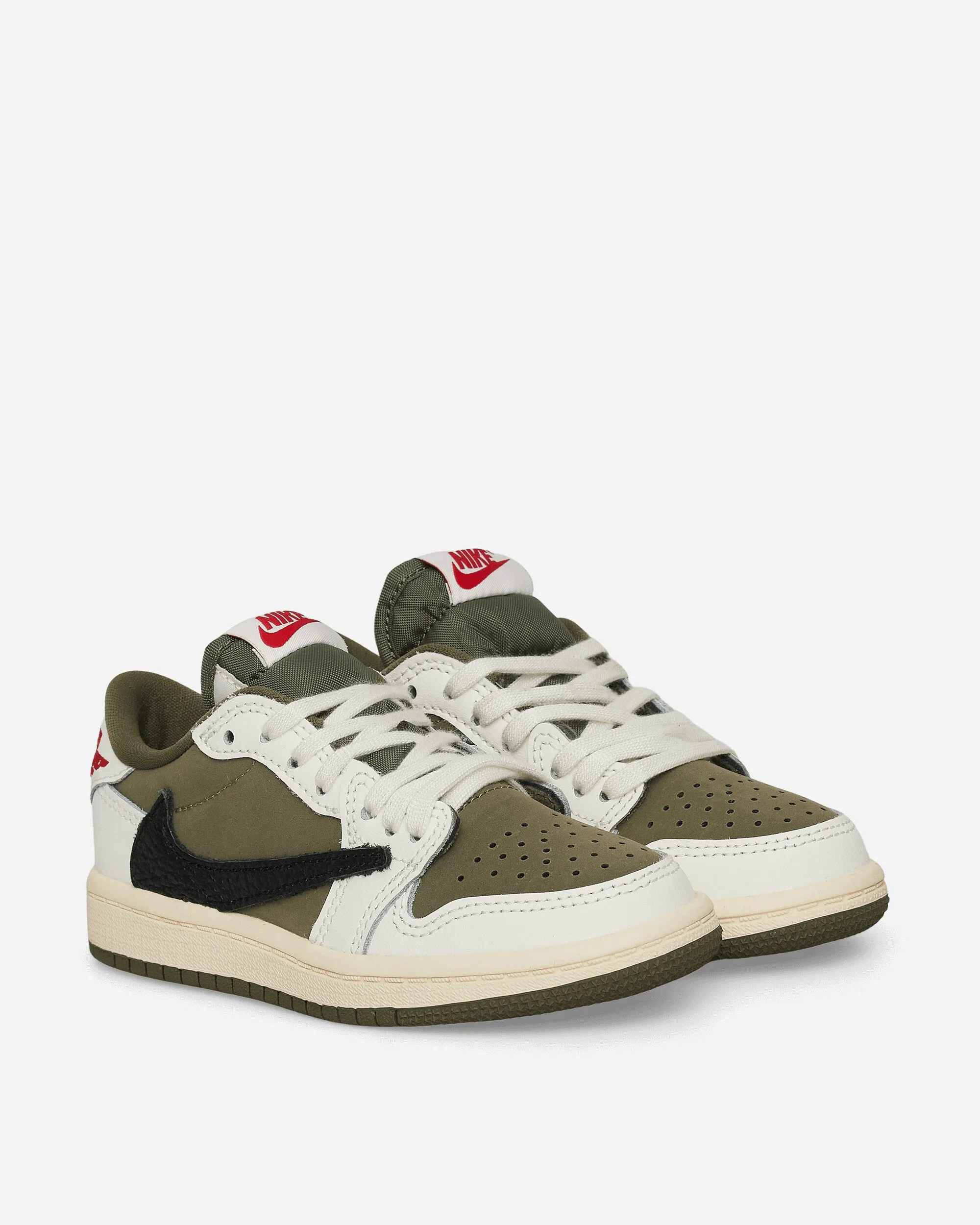 Travis Scott Air Jordan 1 Low (PS) Sneakers Medium Olive