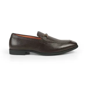 Tresmode Eva Brown Men's Leather Loafers