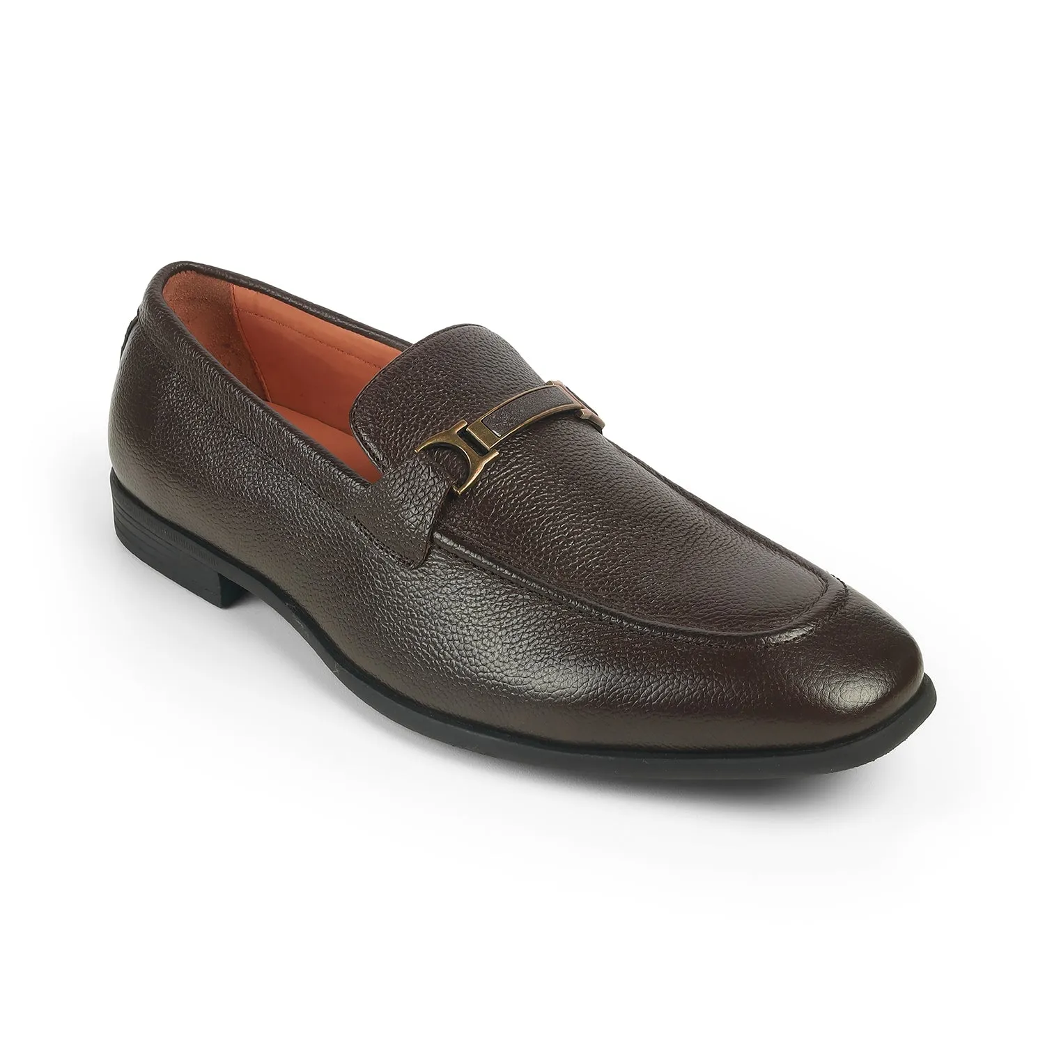 Tresmode Eva Brown Men's Leather Loafers