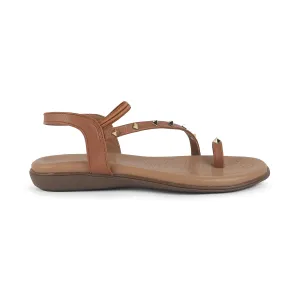 Tresmode Hastud Tan Women's Casual Flats