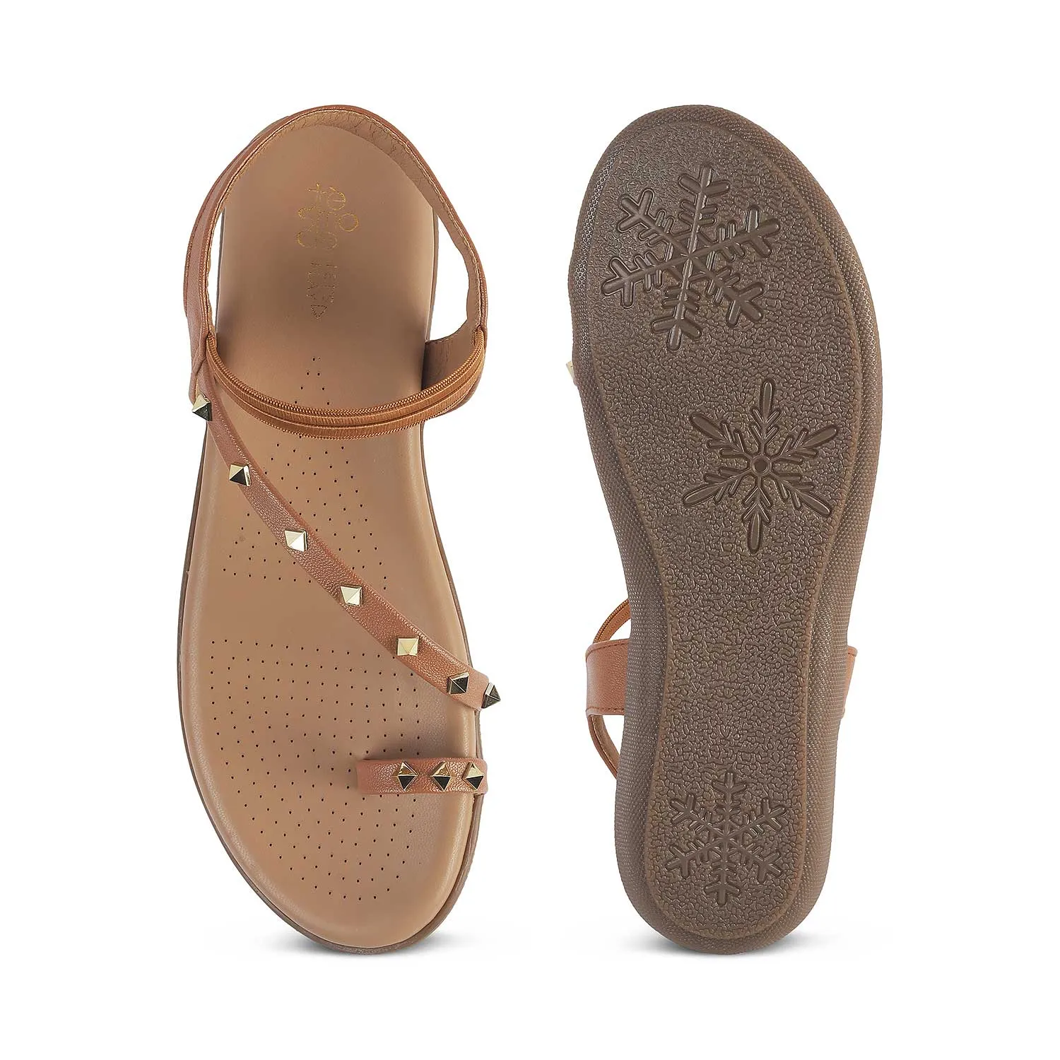Tresmode Hastud Tan Women's Casual Flats