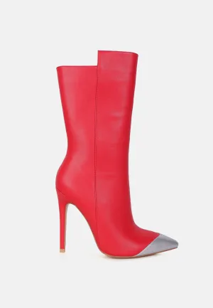 twitch dip toe stiletto boots