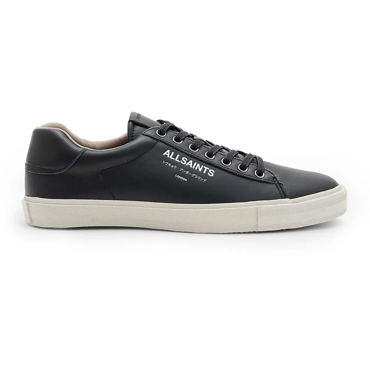 Underground Leather Low Top Mens Lace-Up Leather Casual And Fashion Sneakers