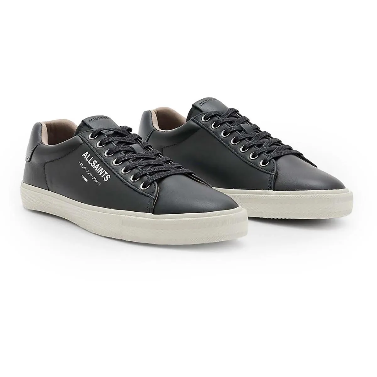 Underground Leather Low Top Mens Lace-Up Leather Casual And Fashion Sneakers
