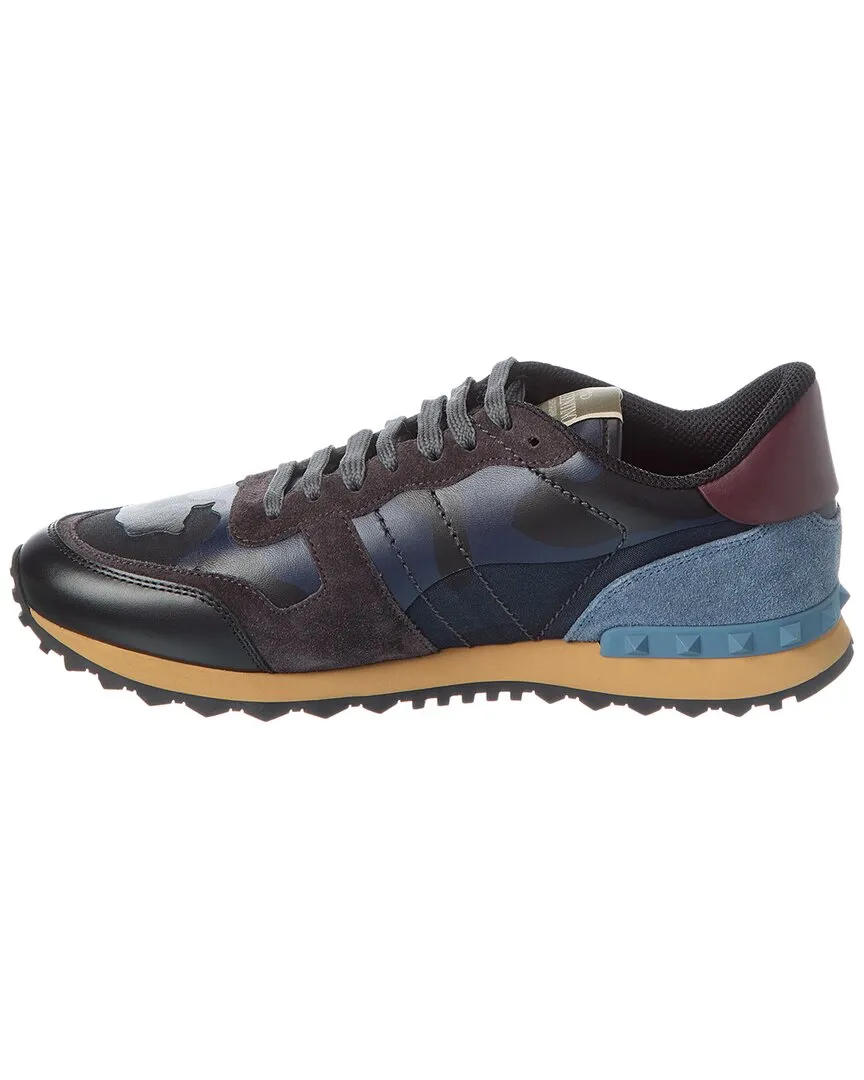 Valentino Suede & Leather Sneaker