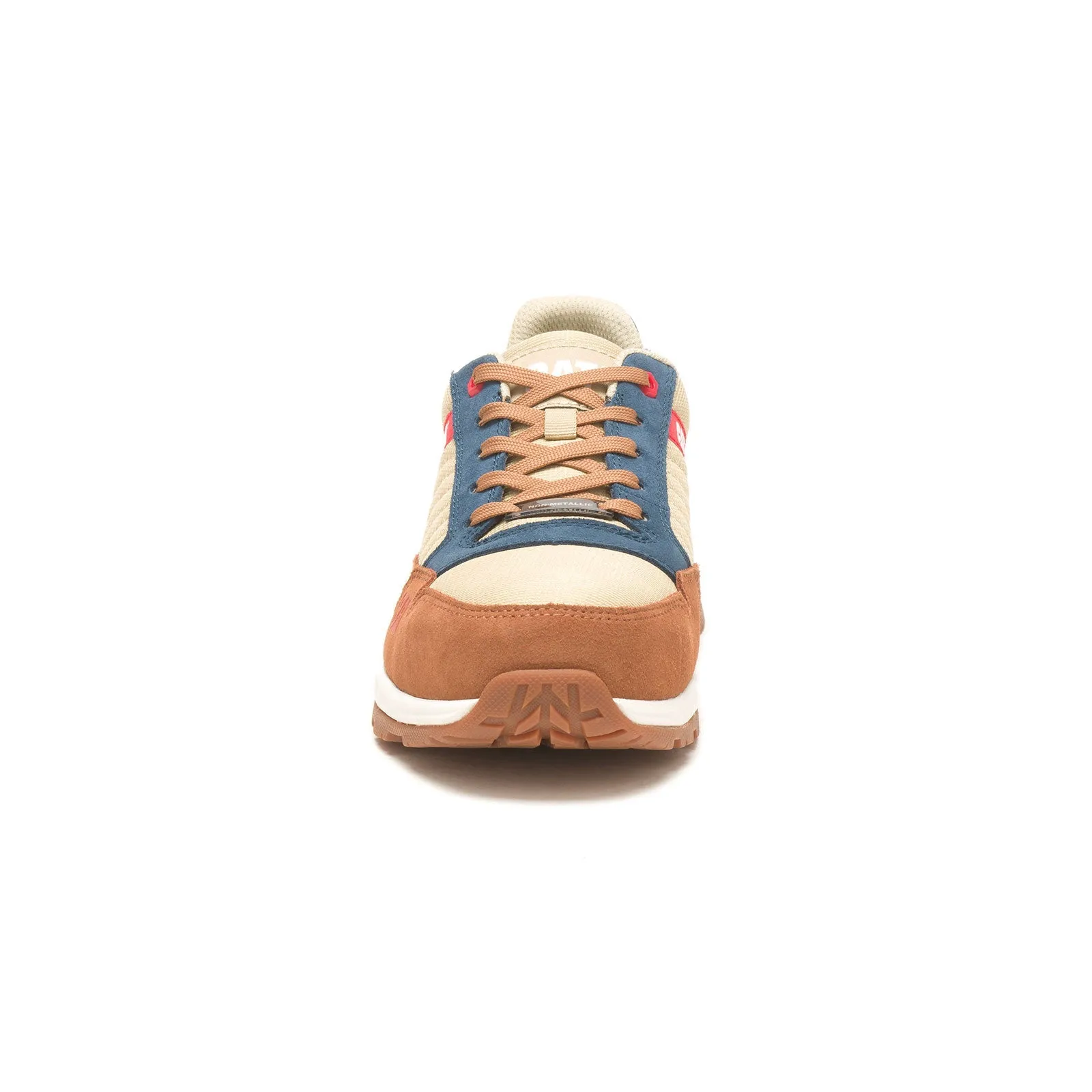 Venward Composite-Toe Work Shoe Orange/Tan