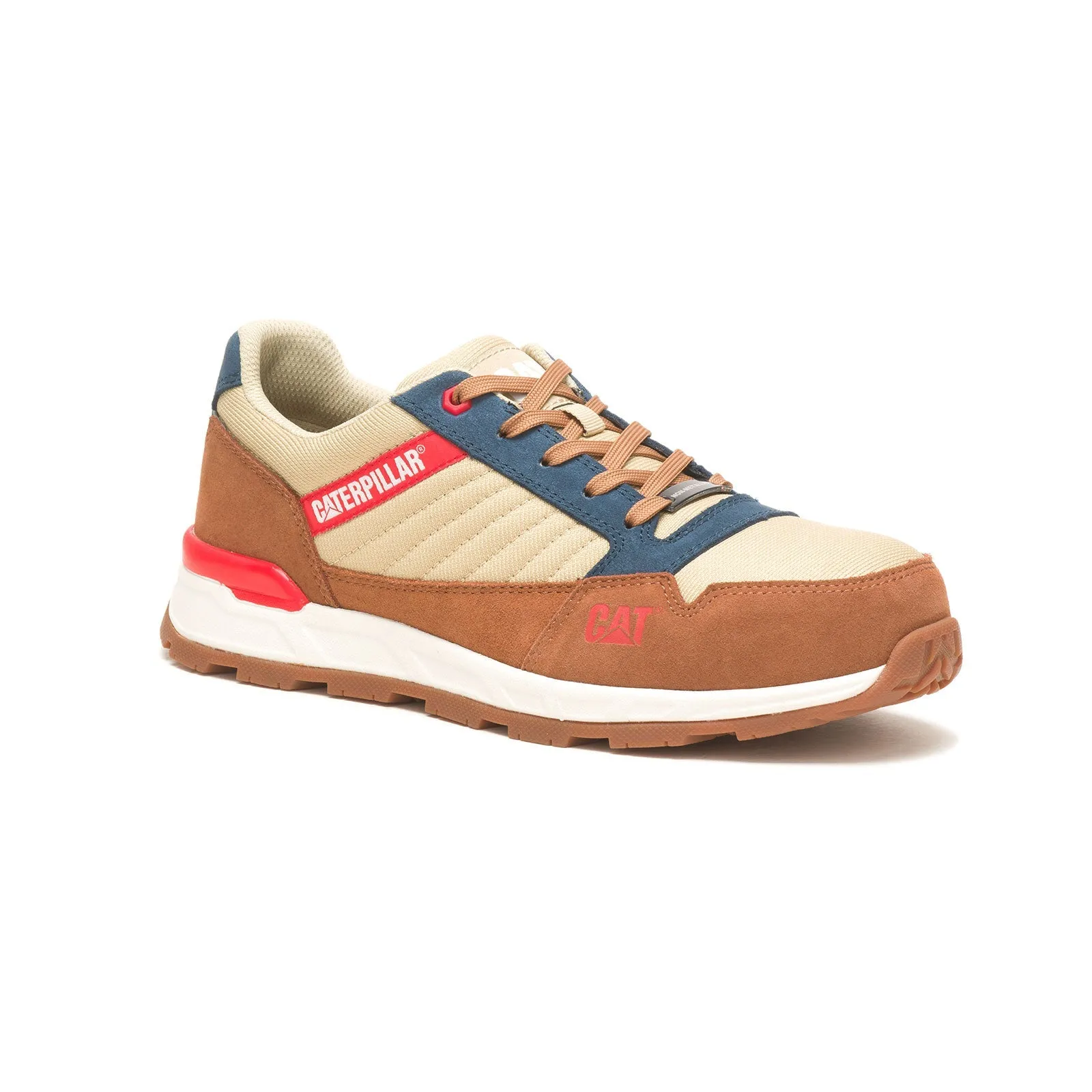 Venward Composite-Toe Work Shoe Orange/Tan