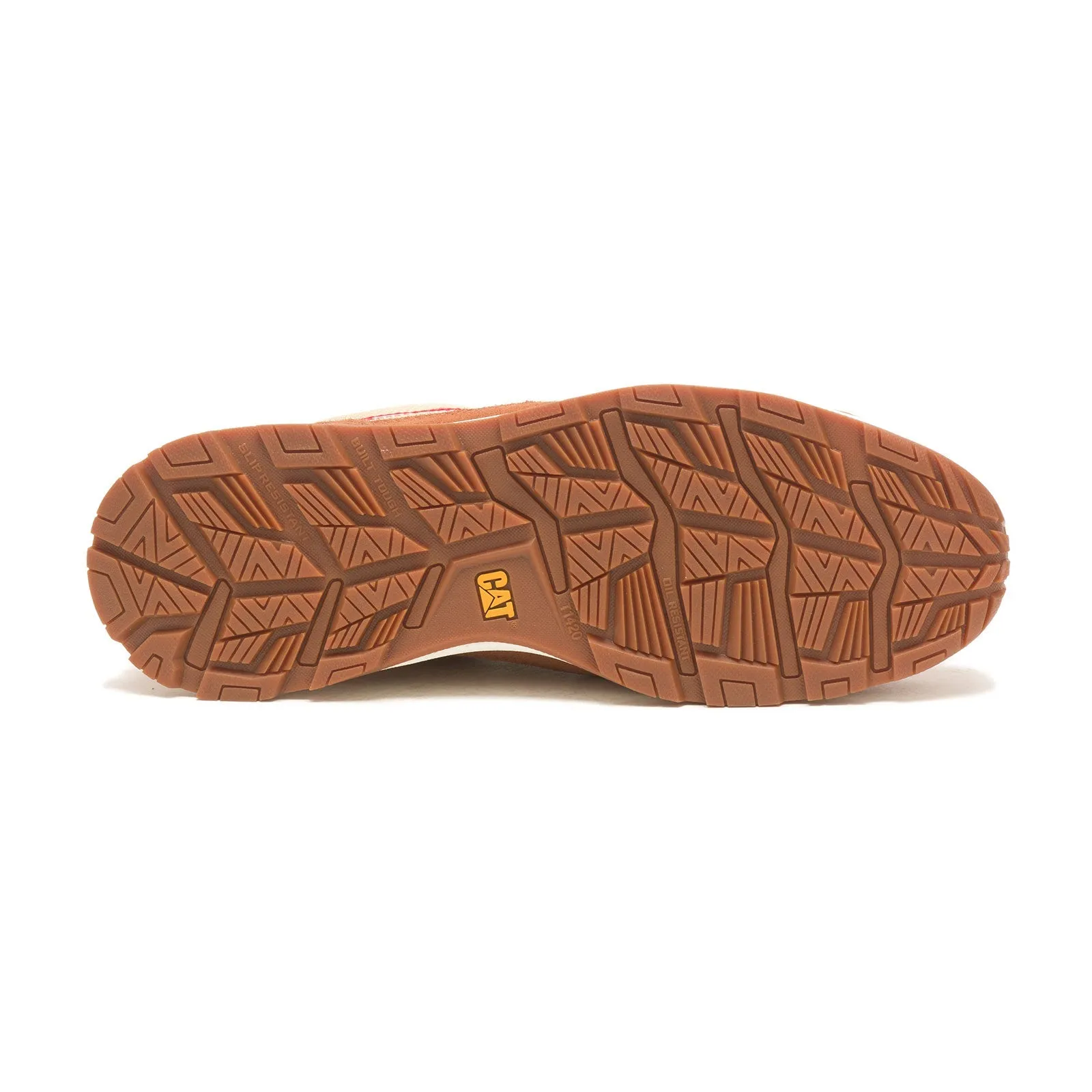 Venward Composite-Toe Work Shoe Orange/Tan
