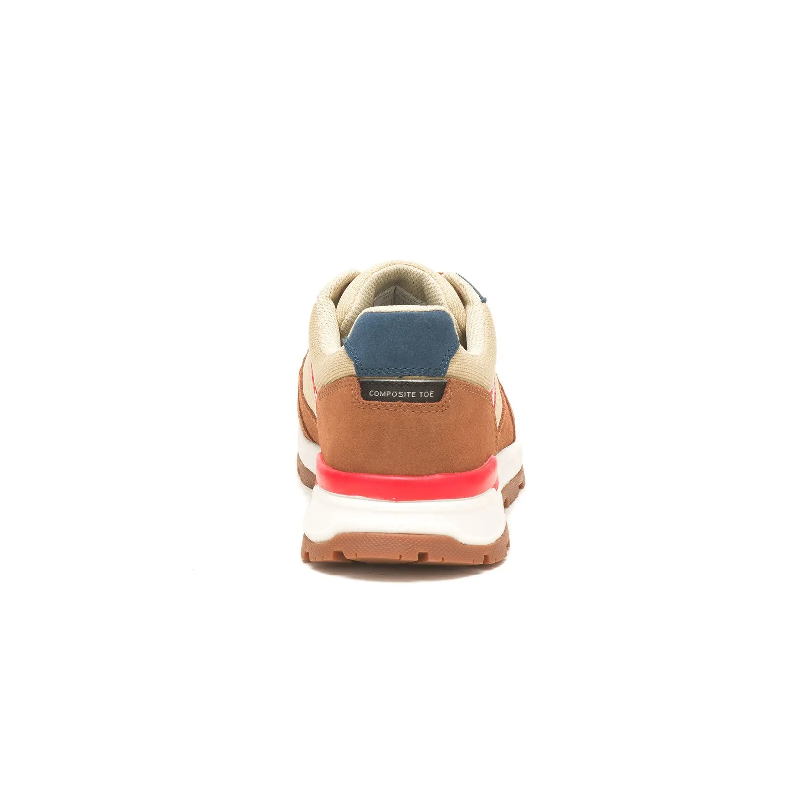 Venward Composite-Toe Work Shoe Orange/Tan
