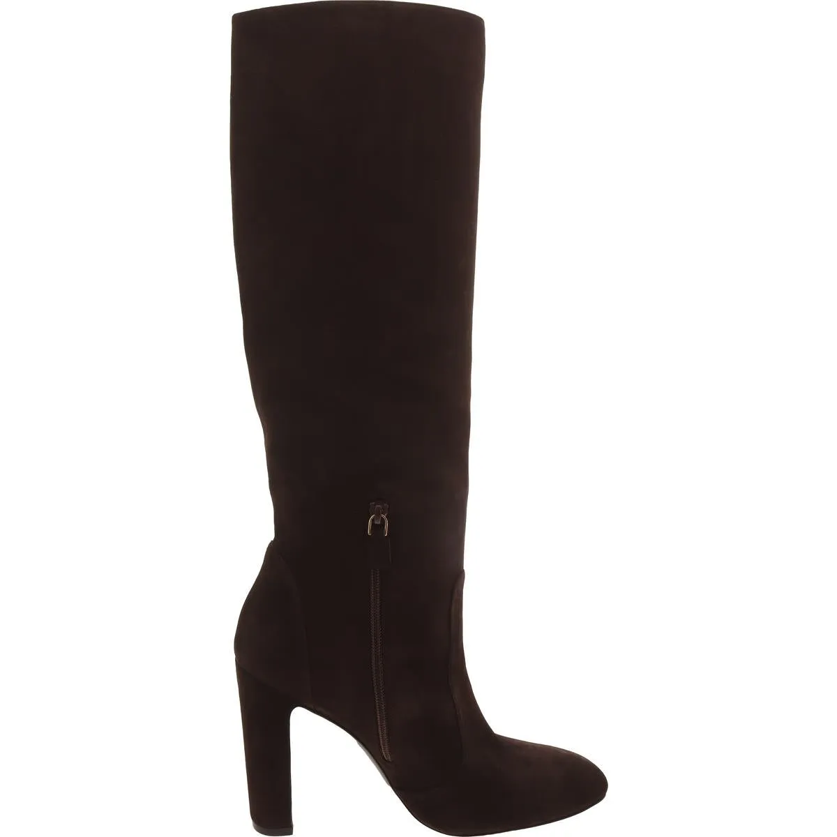 Vida 100 Knee-High Boot Womens Suede Block Heel Knee-High Boots