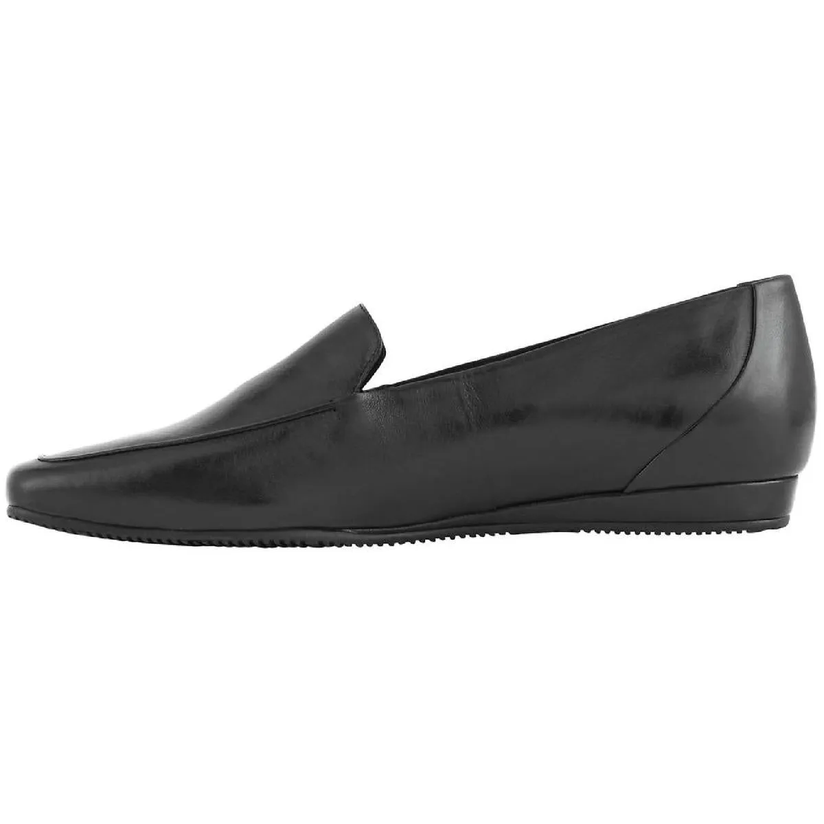 Vista Womens Leather Flats Loafers
