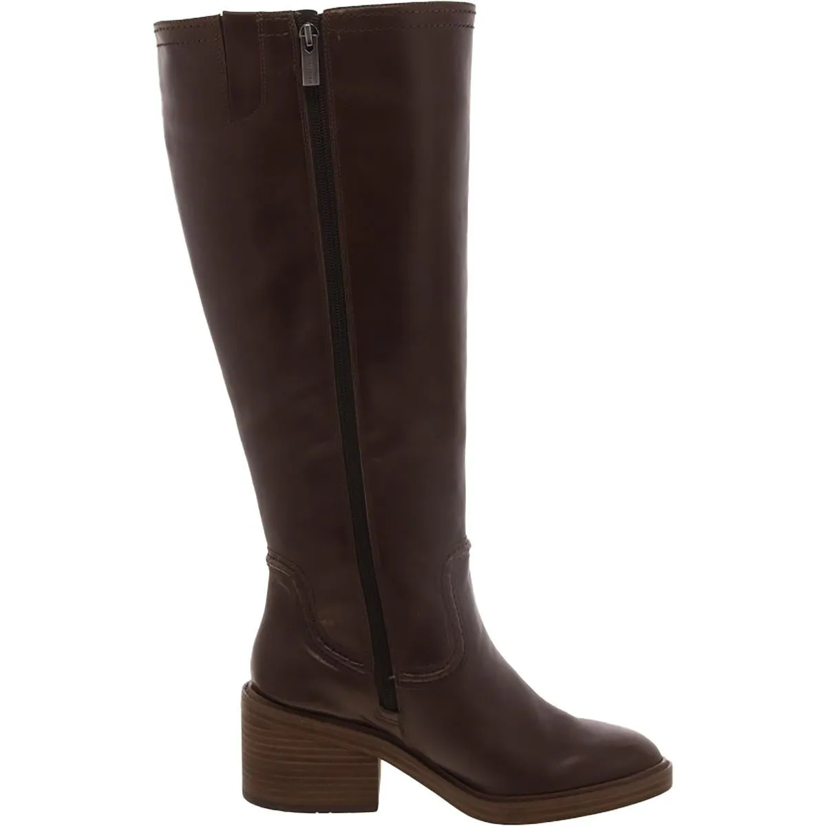 Vulianna 2 Womens Leather Wide Calf Knee-High Boots