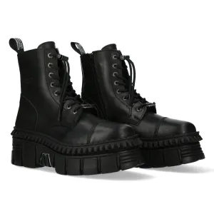 WALL083CCT-S6 Boots Metallic Leather Platform