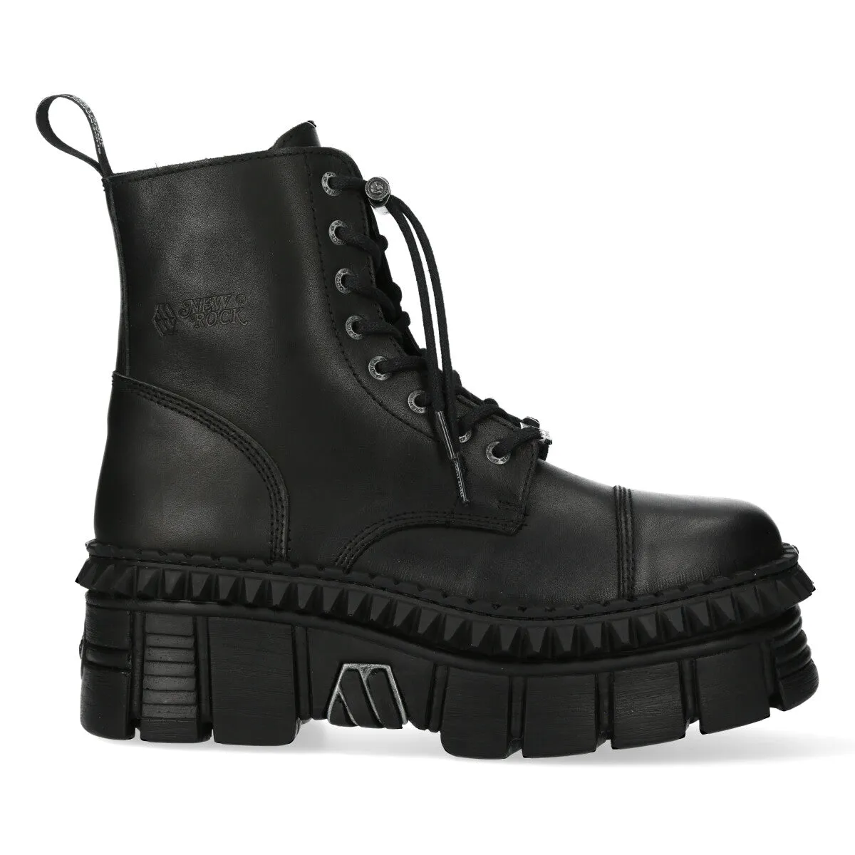 WALL083CCT-S6 Boots Metallic Leather Platform