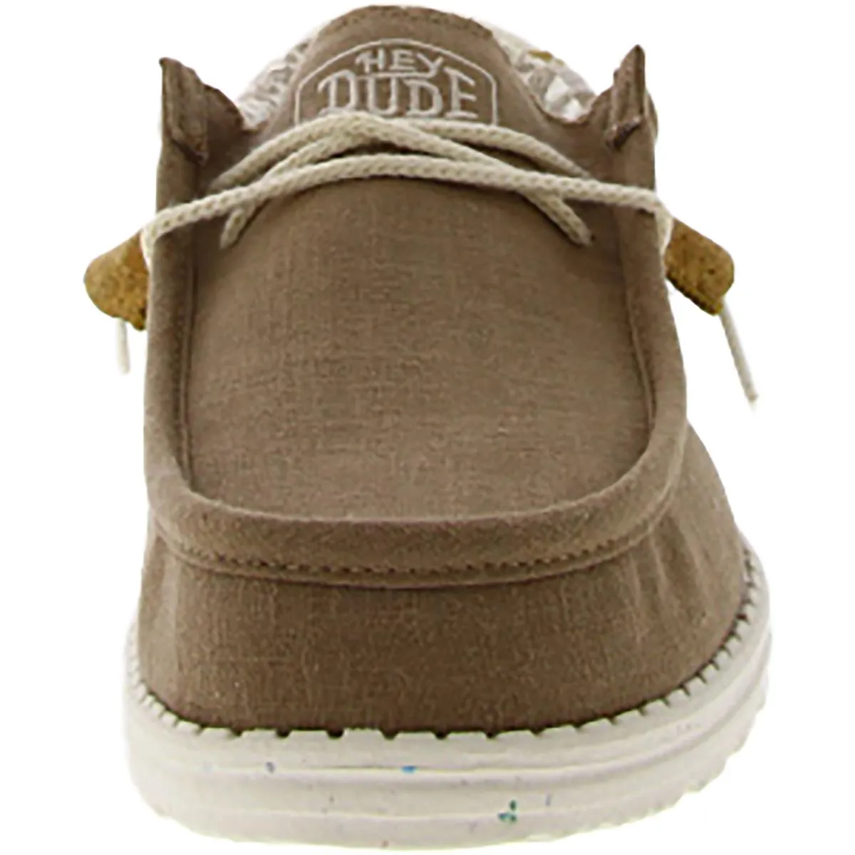 Wally Break Stitch Mens Mixed Media Lifestyle Slip-On Shoes