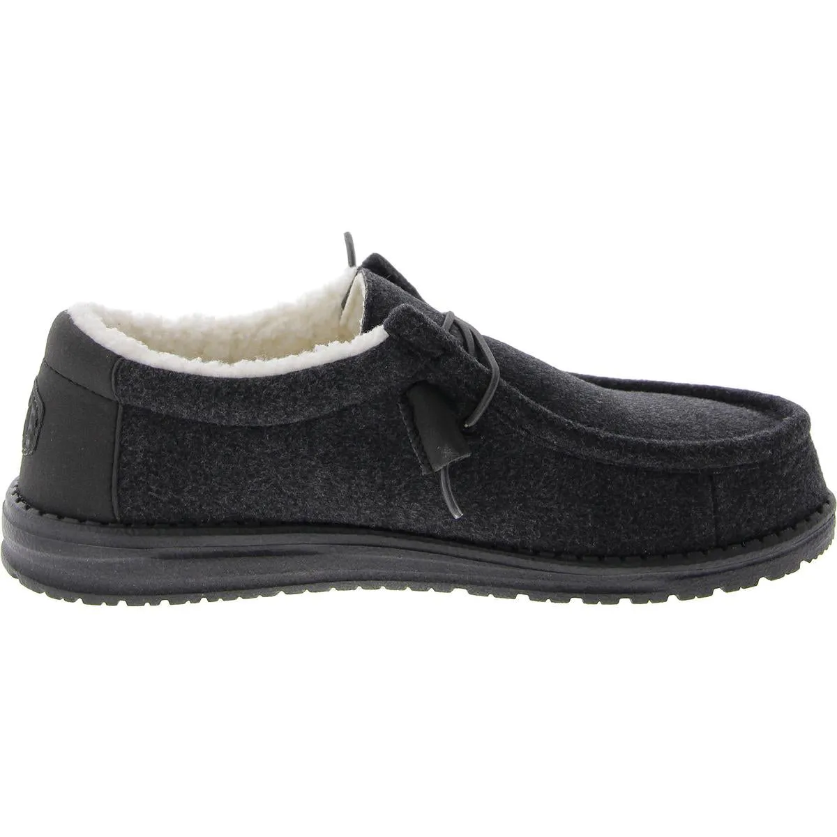 Wendy Warmth Womens Faux Fur Lined Slip-On Loafers