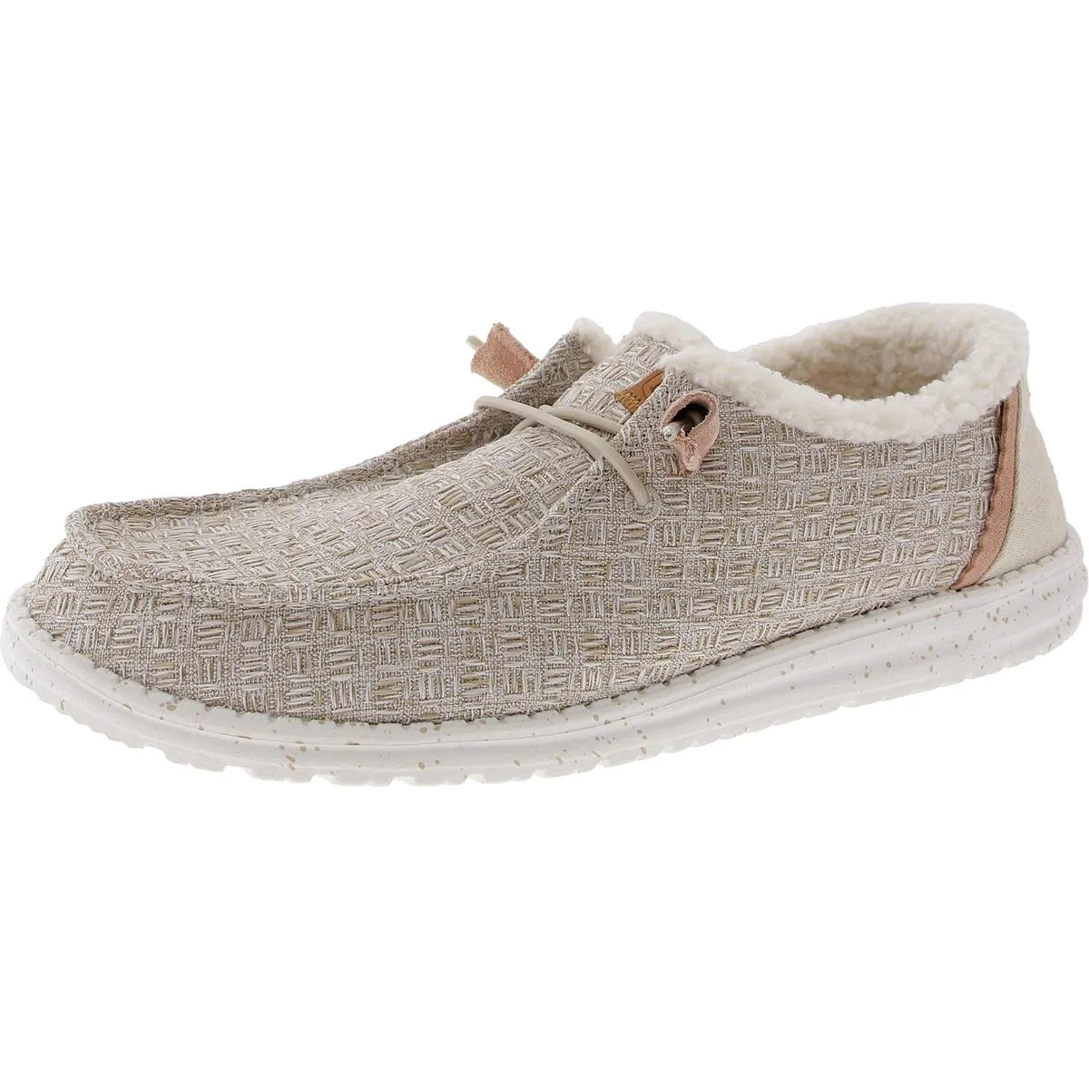 Wendy Warmth Womens Faux Fur Lined Slip-On Loafers