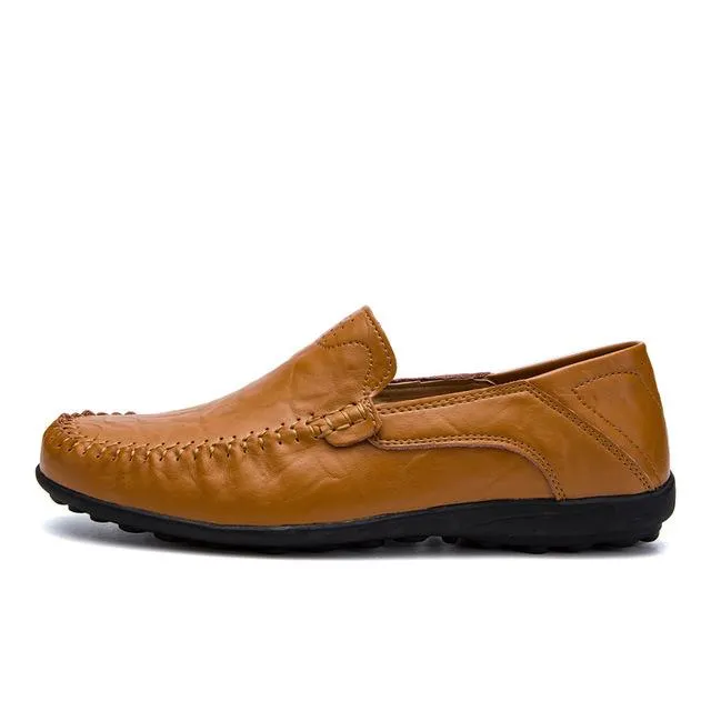 West Louis™ Genuine Leather Comfy Moccasins