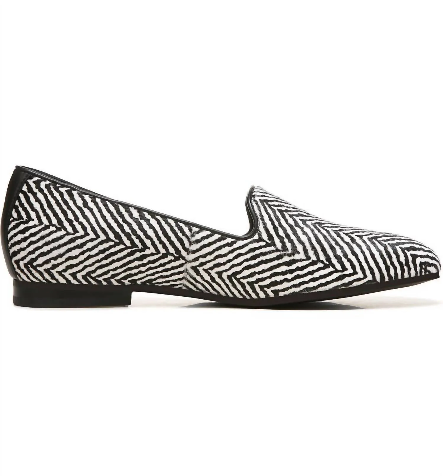 Willa Flat Shoes In Black/white