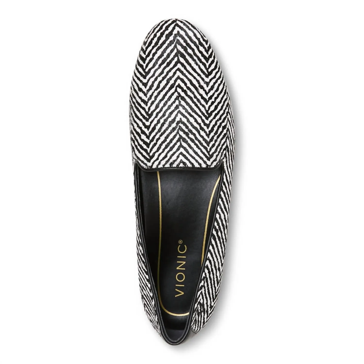 Willa Flat Shoes In Black/white