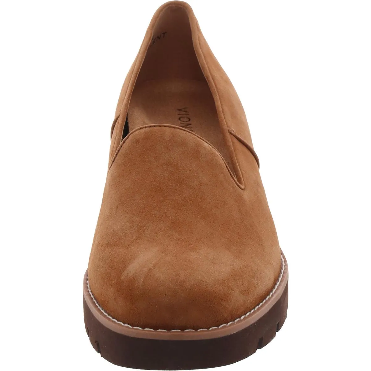 Willa Wedge Womens Textured Slip On Loafers
