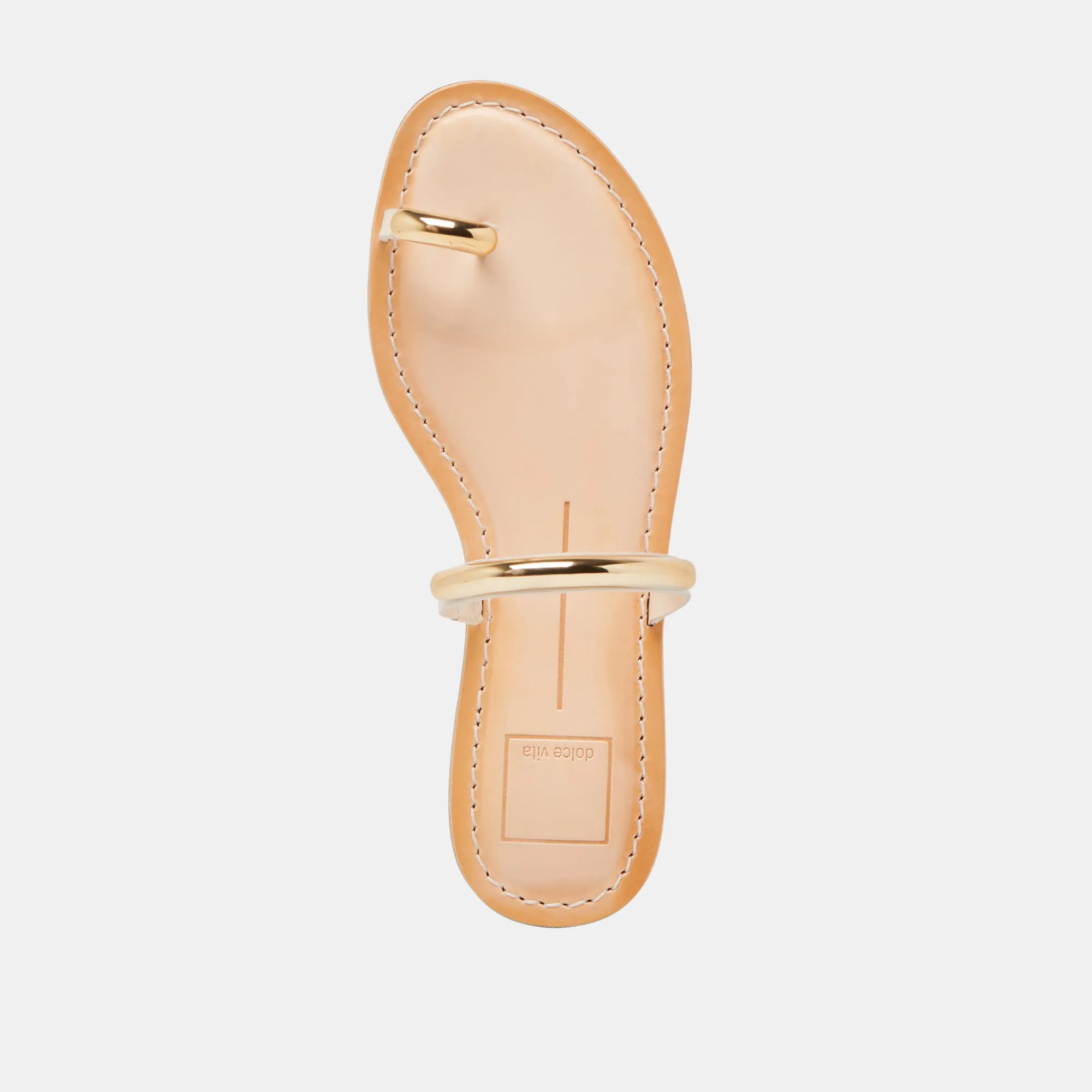 WINK WIDE SANDALS BONE LEATHER