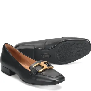 Women Erica Loafer In Black Leather