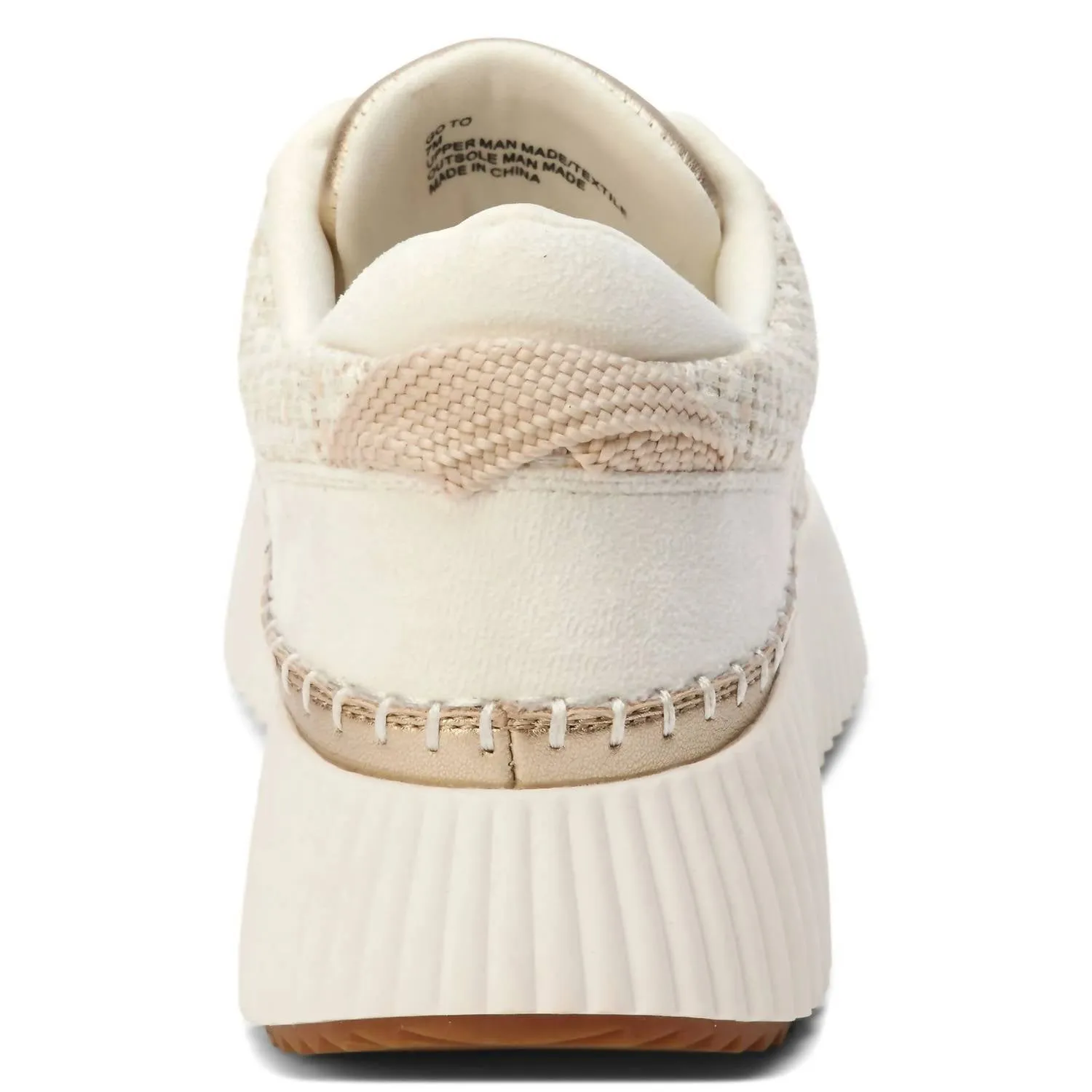 Women Go To Sneakers In Natural Woven