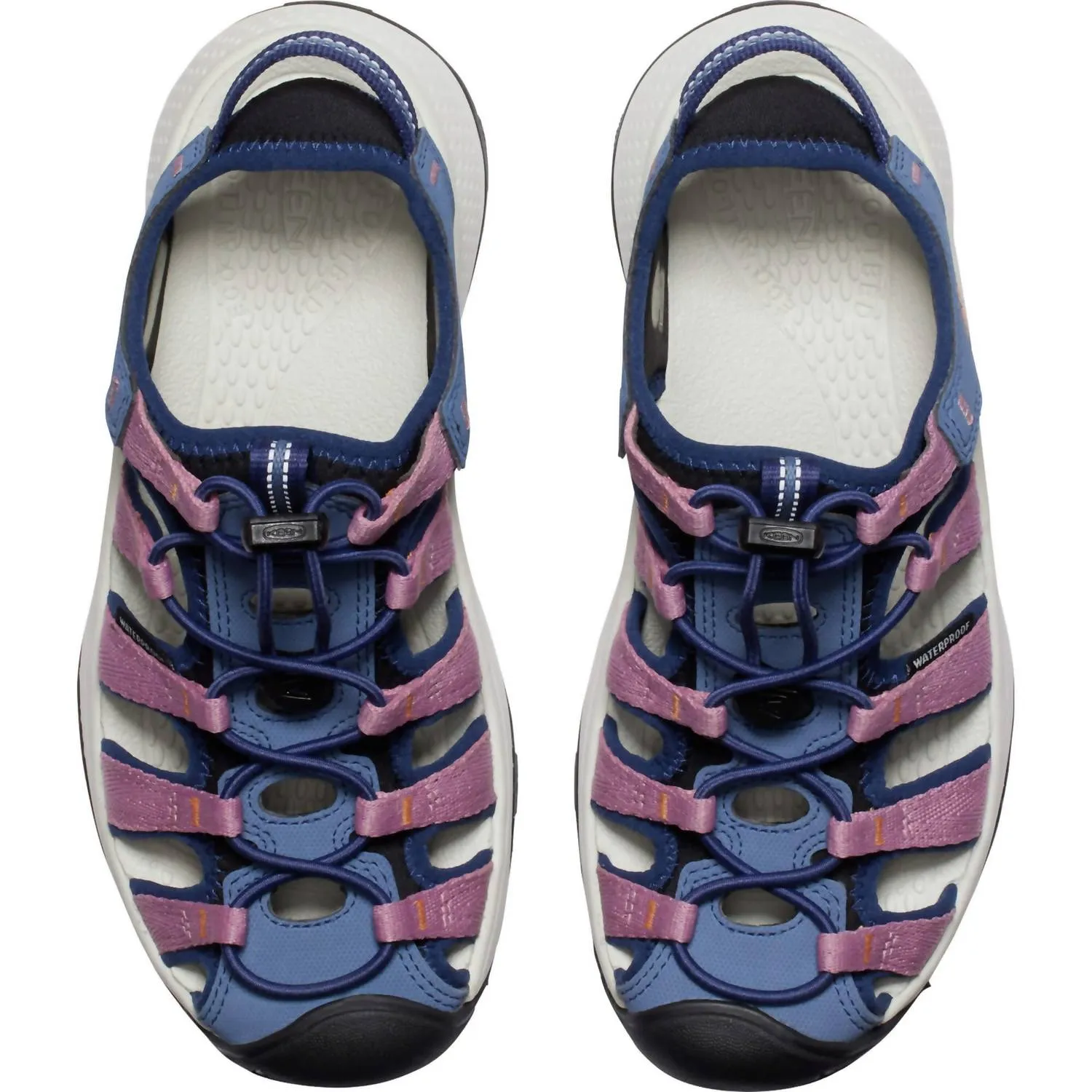 Women's Astoria West Sandal In Nostalgia Rose/tangerine