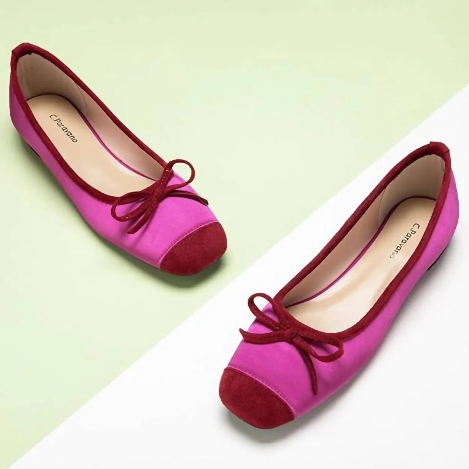 Women's Ballet Flats In Hot Pink