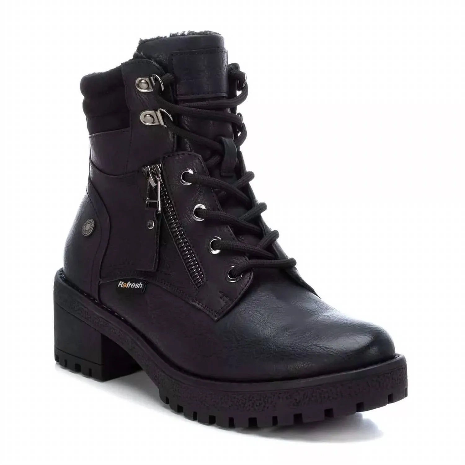 Women's Biker Booties In Black