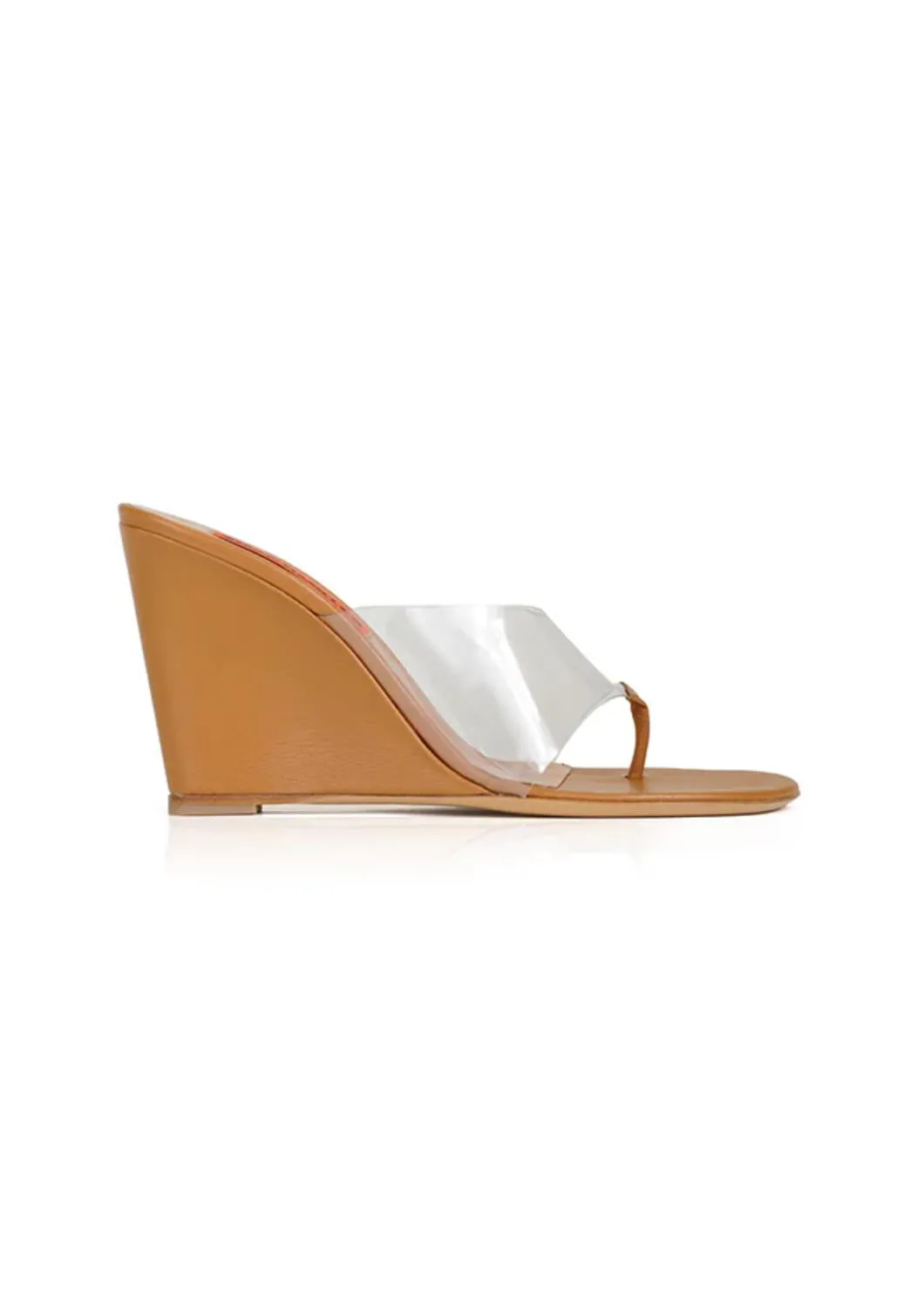 Women's Bil Thong Wedge Sandal In Toffee