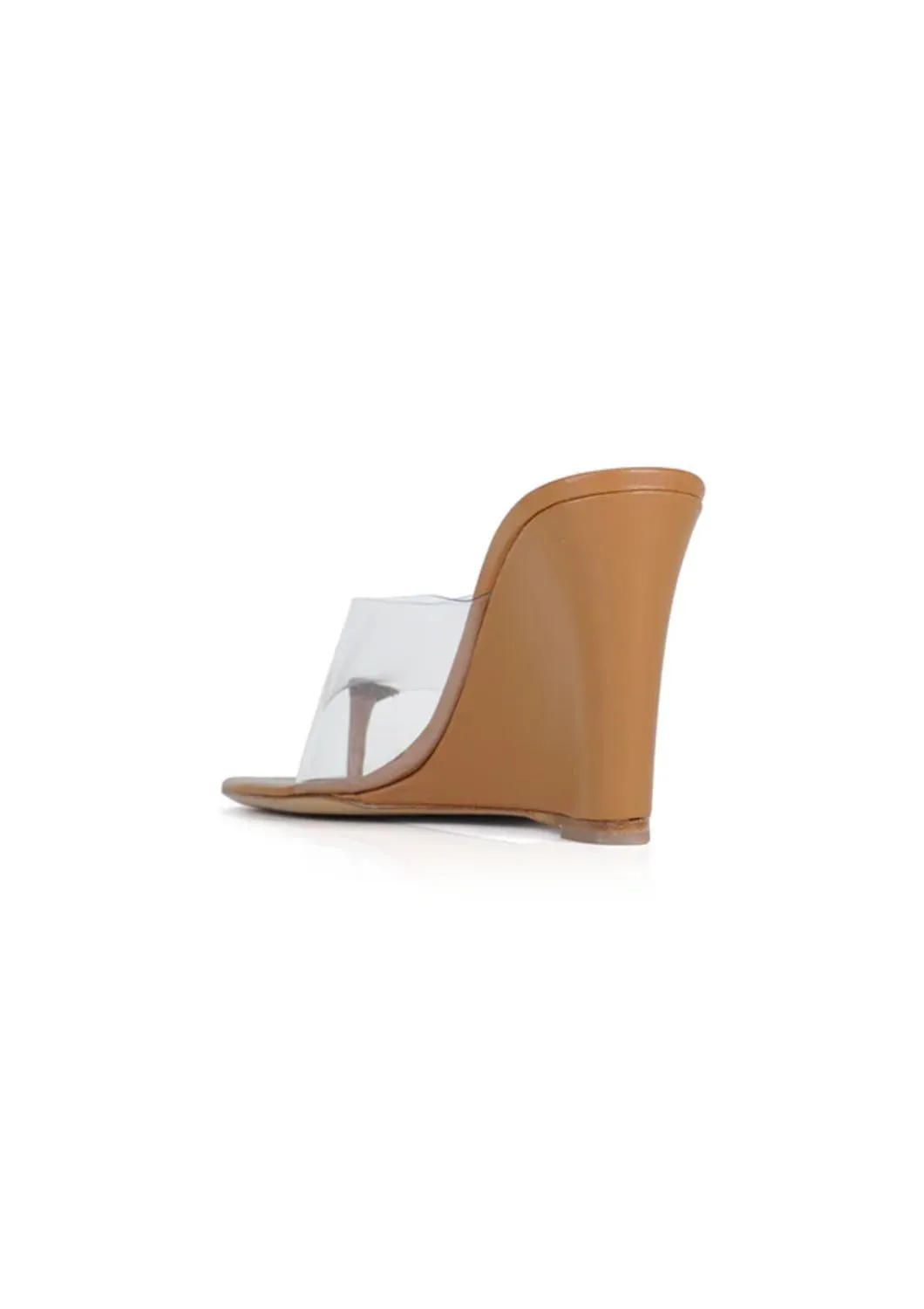 Women's Bil Thong Wedge Sandal In Toffee