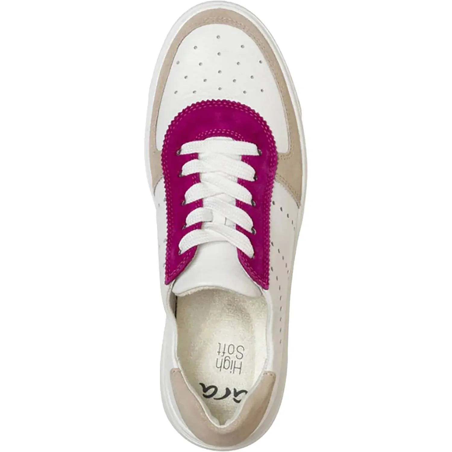 Women's Calgary Sneakers In Shell/cream/pink