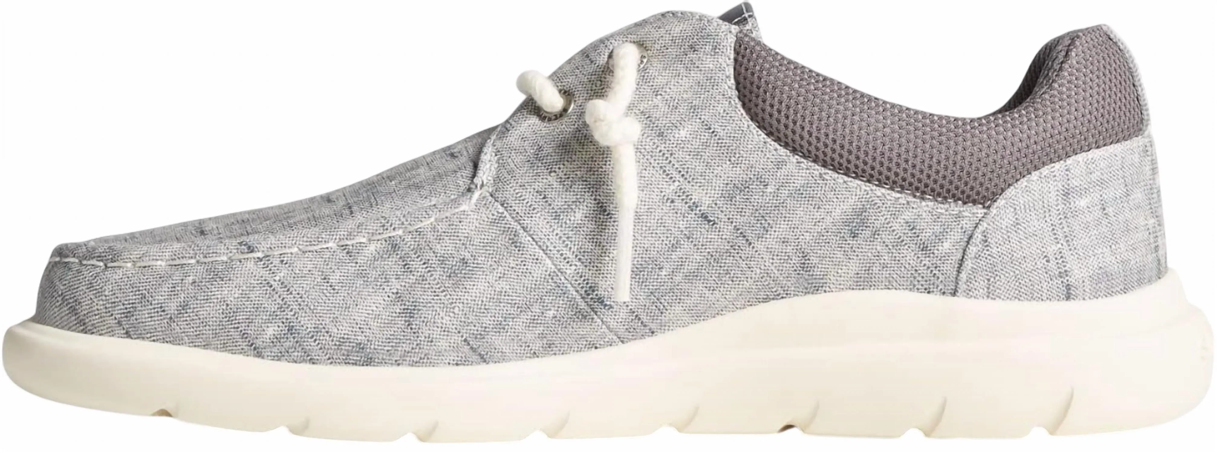 Women's Captain's Moc Boat Shoe In Grey