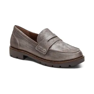Women's Collette Loafer In Brushed Silver