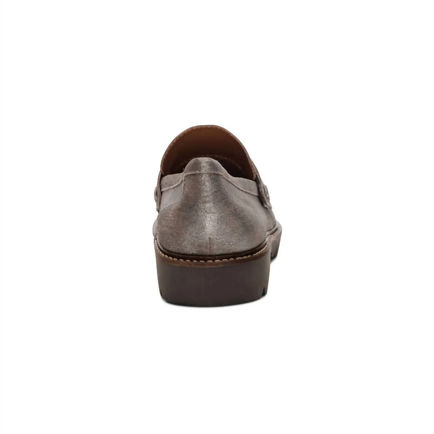 Women's Collette Loafer In Brushed Silver