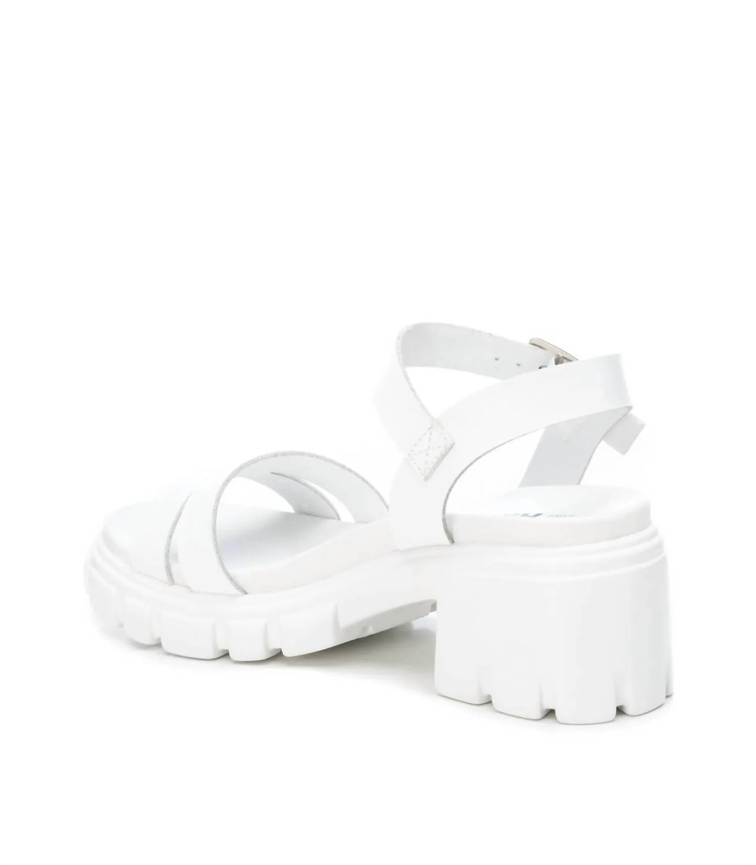 Women's Combat Sandals In White