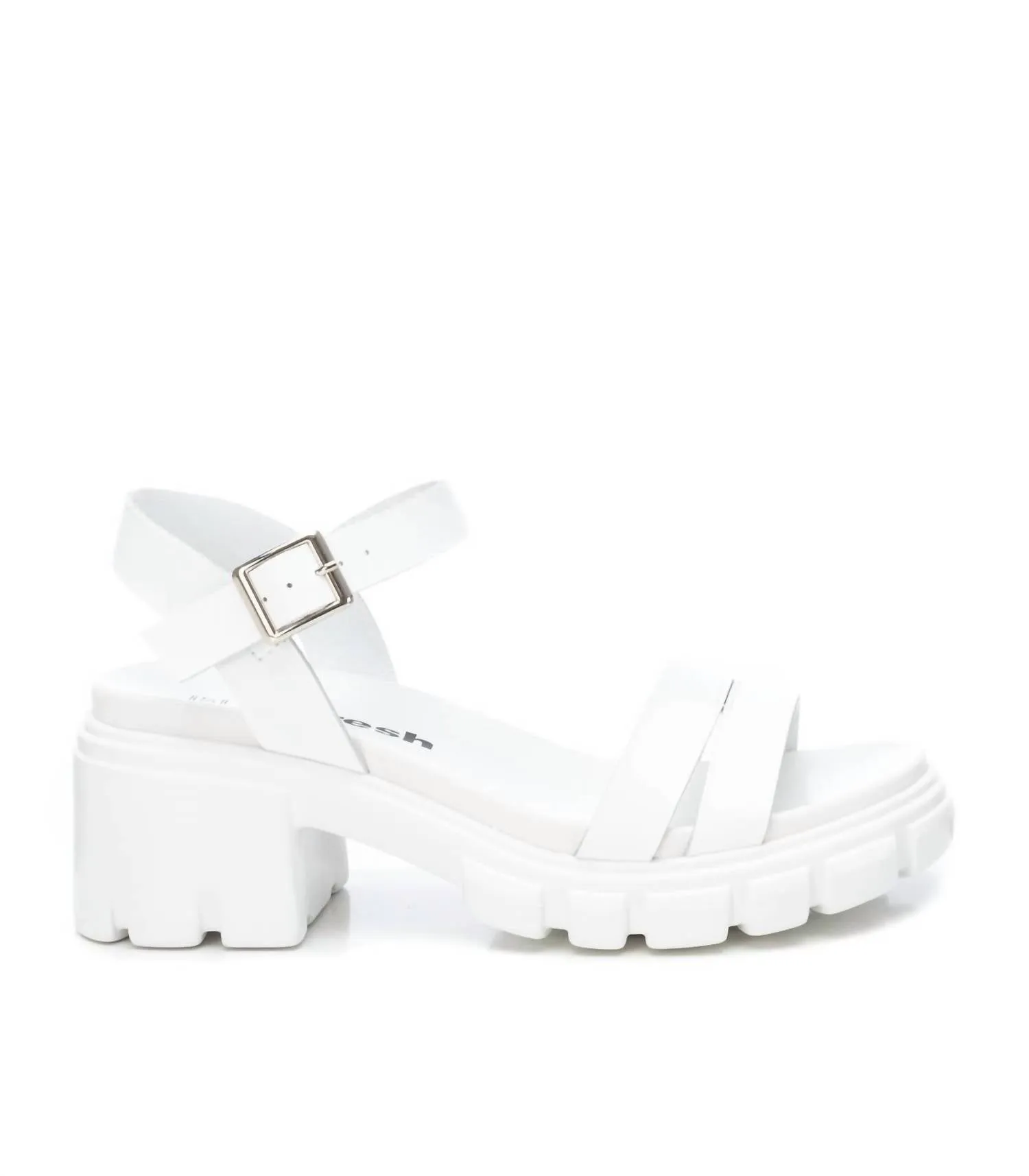 Women's Combat Sandals In White