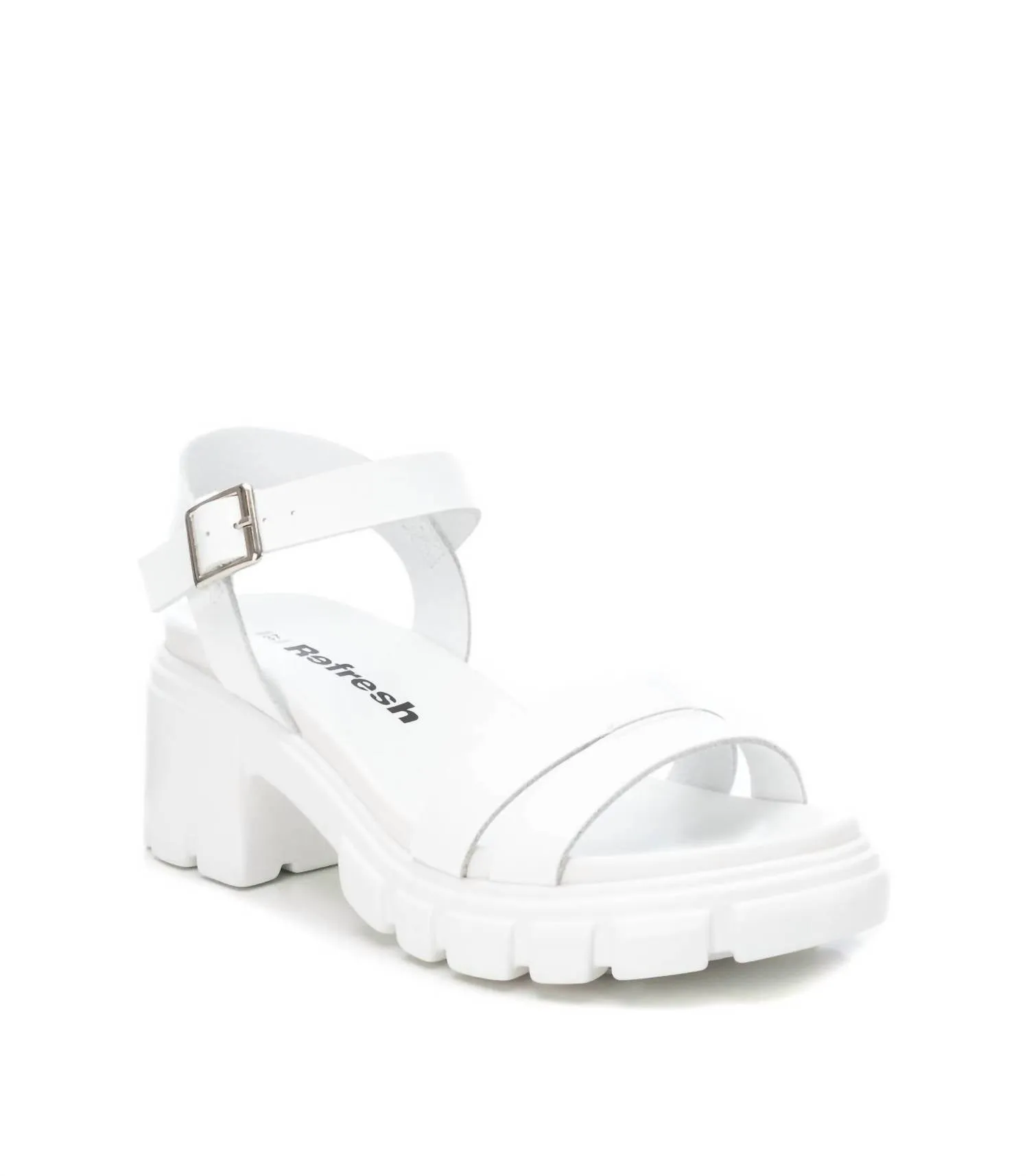 Women's Combat Sandals In White