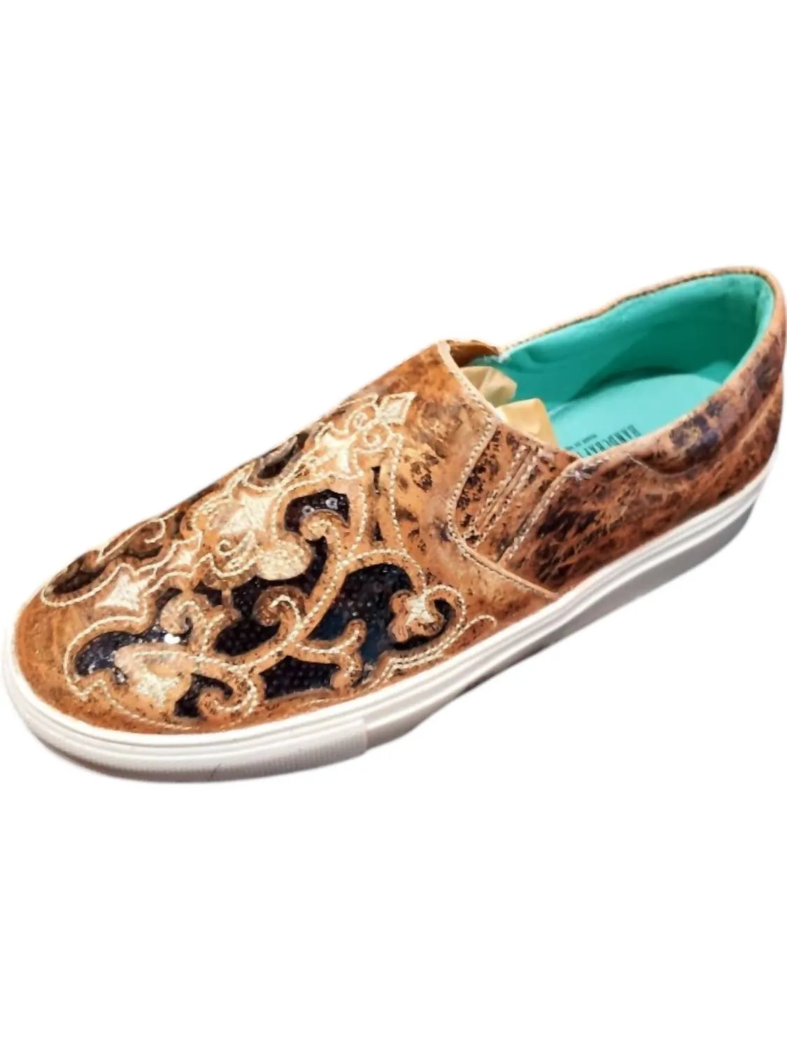 Women's Corral Slip On Shoes In Bronze
