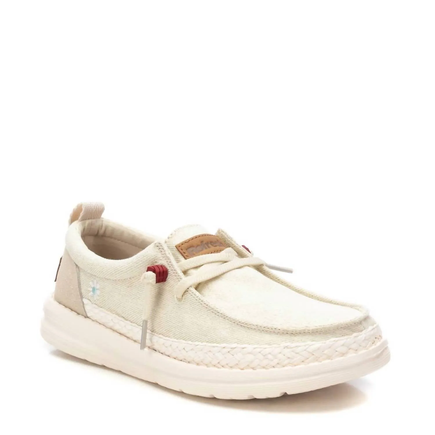 Women's Dockside Canvas Loafer In Ice