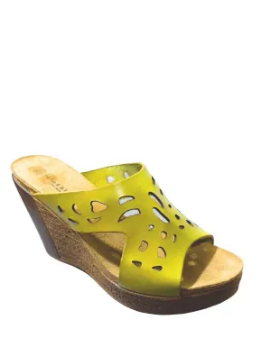 Women's Eden Wedge Sandals In Pistachio
