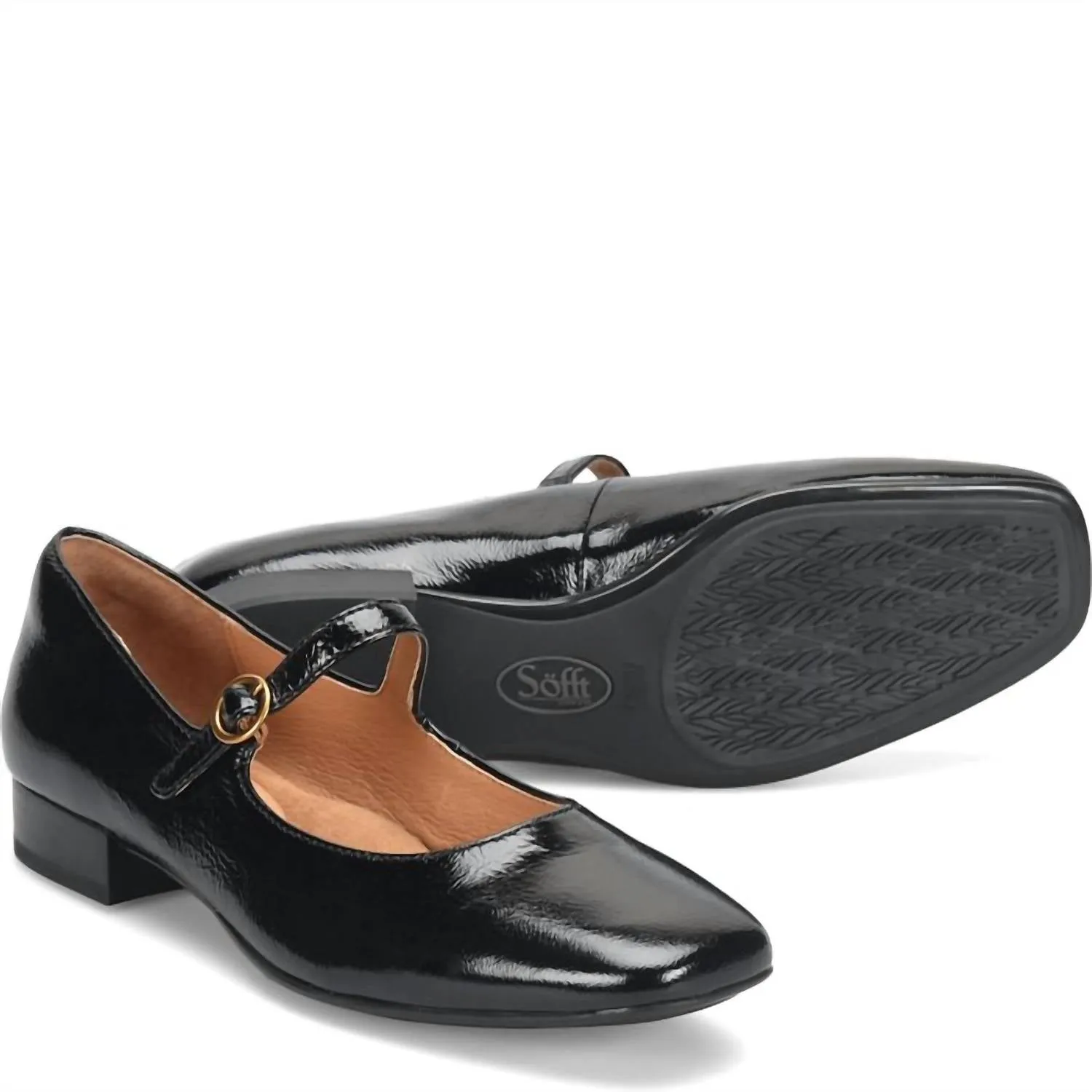 Women's Elsey Flats In Black