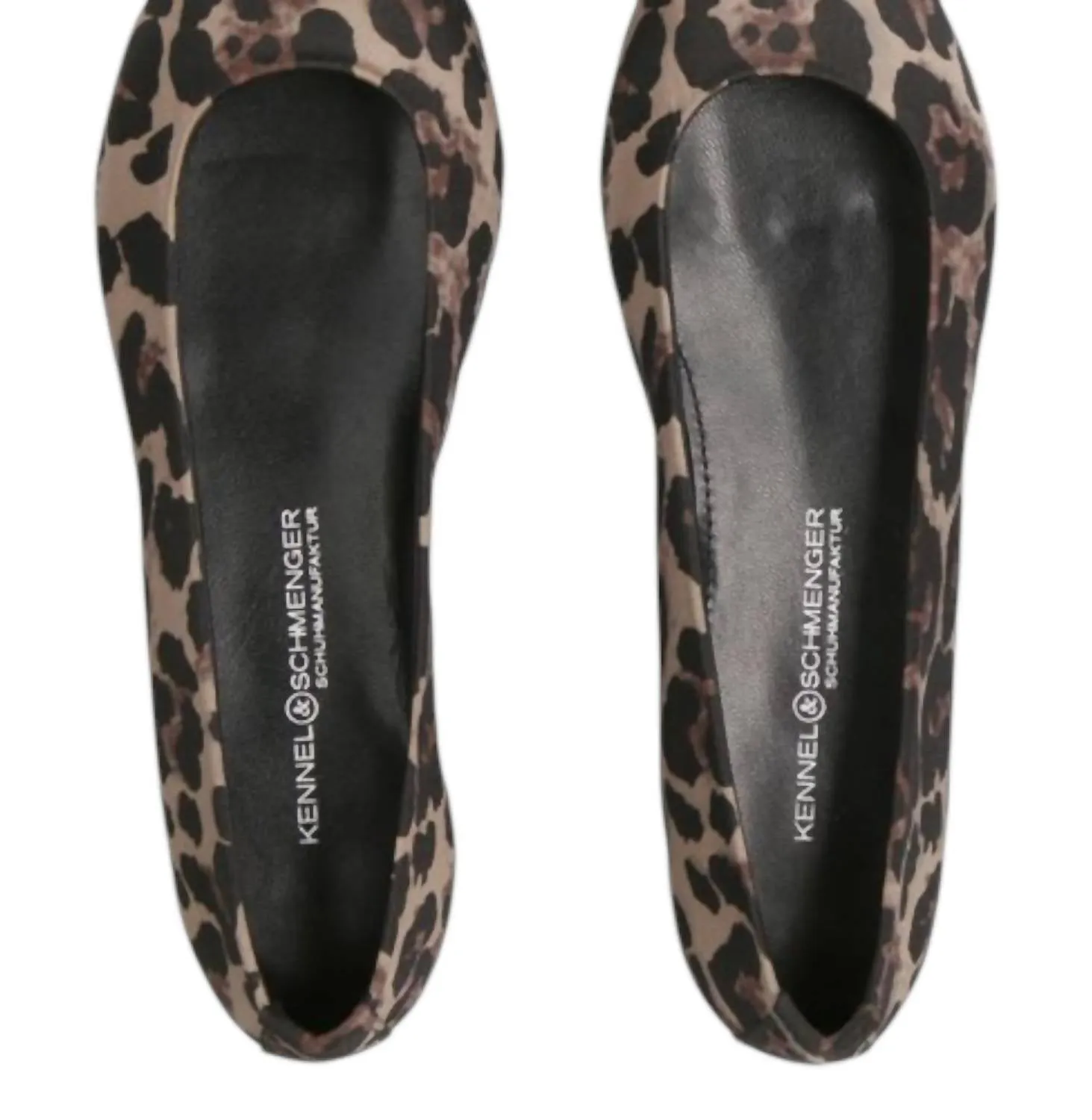 Women's Greta Cap Toe Ballerina Shoes In Leo/rosso