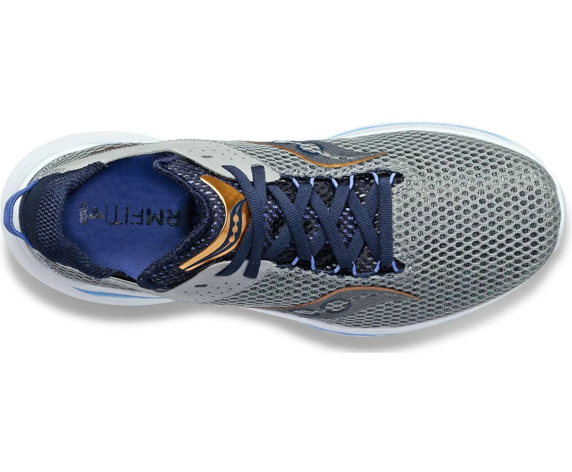 Women's Kinvara 14 Shoe In Fossil/pool