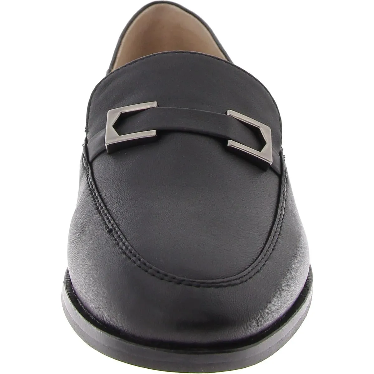 Womens Leather Bit Loafers