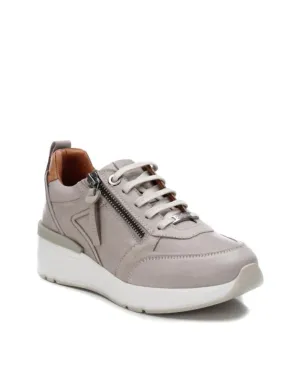 Women's Leather Sneakers In Ice