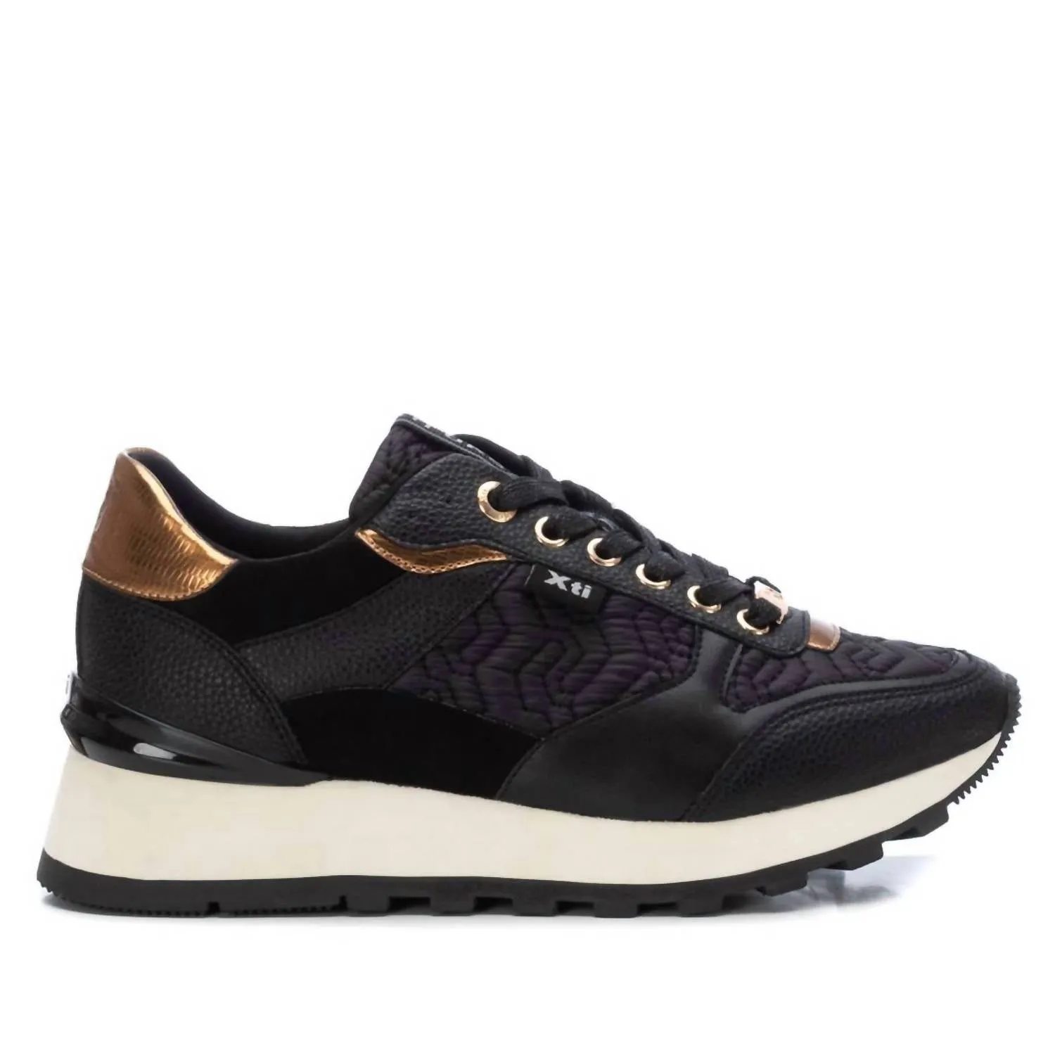 Women's Rubber Sneakers In Black